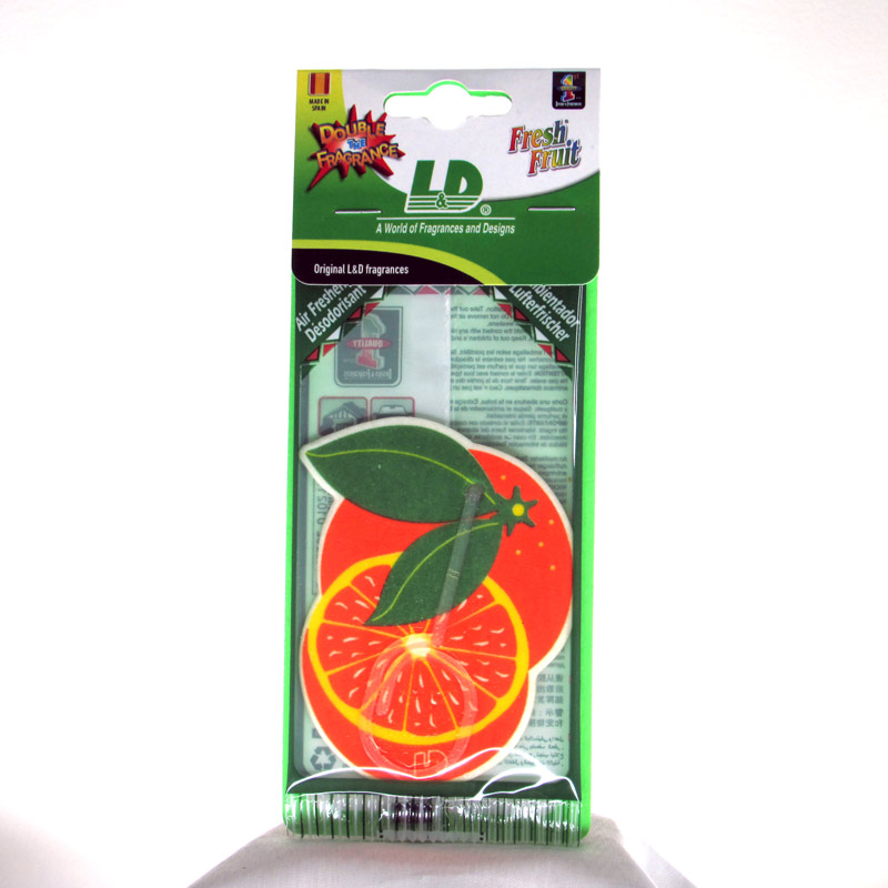 خوشبو کننده کارتی l&d با رایحه Blood Orange خوشبو کننده کارتی l&d با رایحه Blood Orange
