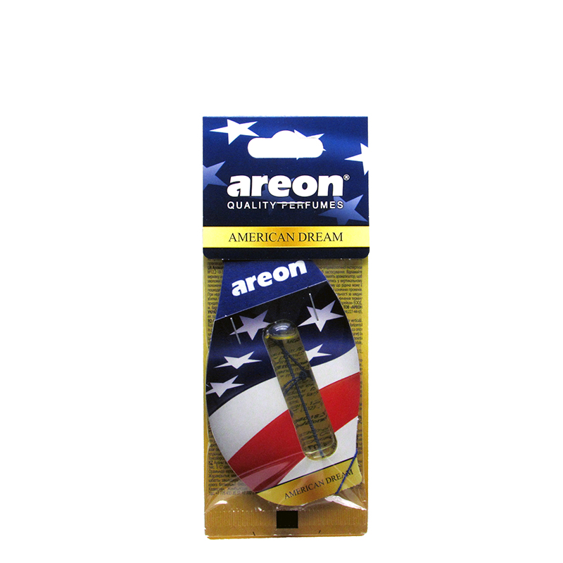 خوشبو کننده کارتی areon 5mil با رایحه AMERICAN DREAM