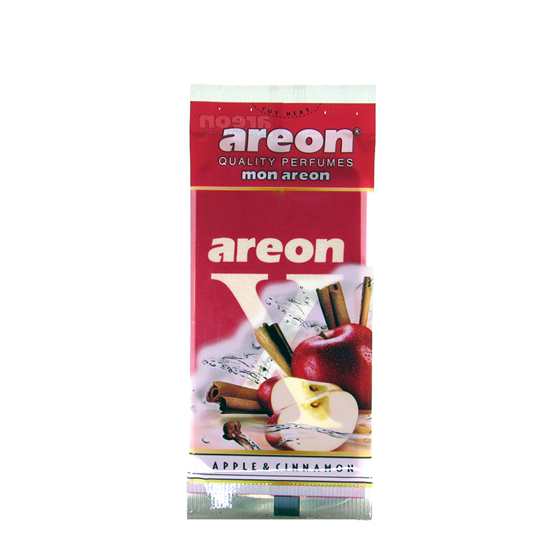 خوشو کننده کارتی areon X design mon با رایحه Apple & cinnamon