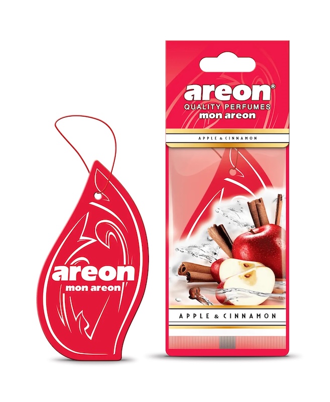 خوشبو کننده کارتی سری مون آرئون با رایحه Apple & Cinnamon