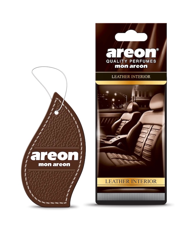 خوشبو کننده کارتی سری مون آرئون با رایحه Leather Interior