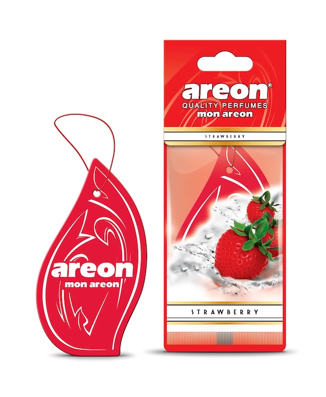 خوشبو کننده کارتی سری مون آرئون با رایحه Strawberry