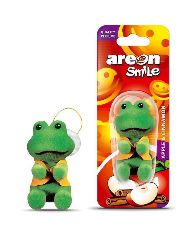 خوشبو کننده کارتی Areon smile با رایحه apple & cinnamon
