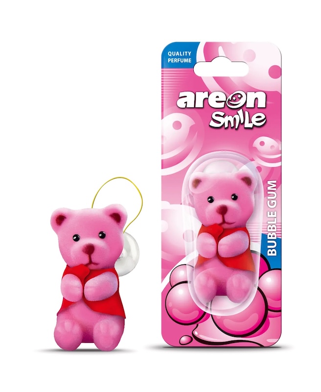 خوشبو کننده کارتی Areon smile با رایحه bubble gum