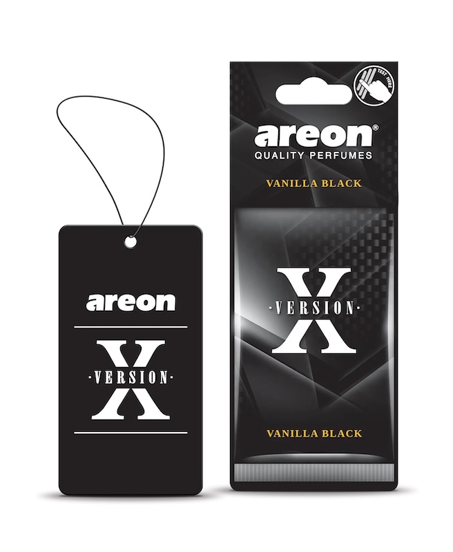 خوشبو کننده کارتی سری ایکس ورژن آرئون با رایحه Vanilla Black