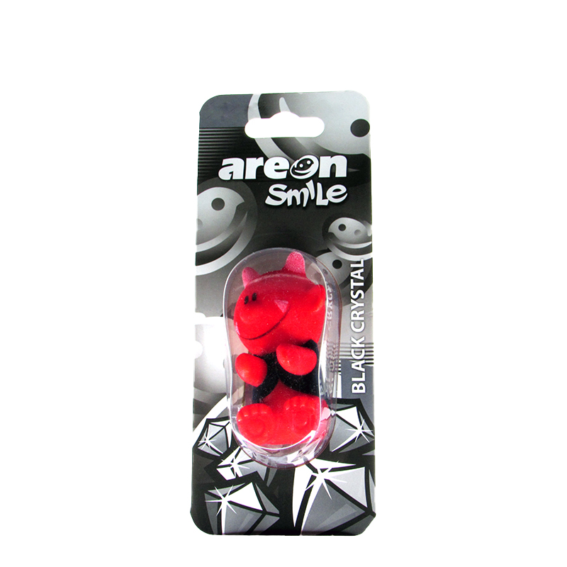 خوشبو کننده کارتی Areon smile با رایحه black crystal خوشبو کننده کارتی Areon smile با رایحه black crystal
