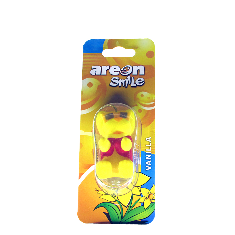 خوشبو کننده کارتی Areon smile با رایحه vanilla خوشبو کننده کارتی Areon smile با رایحه vanilla
