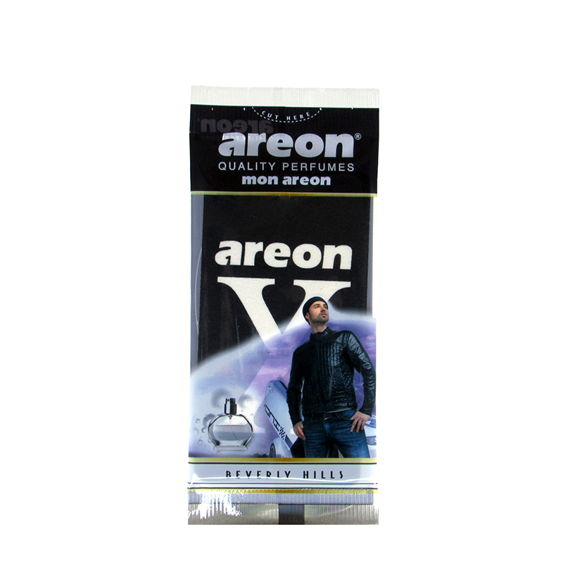 خوشو کننده کارتی areon X design mon با رایحه Beverly Hills