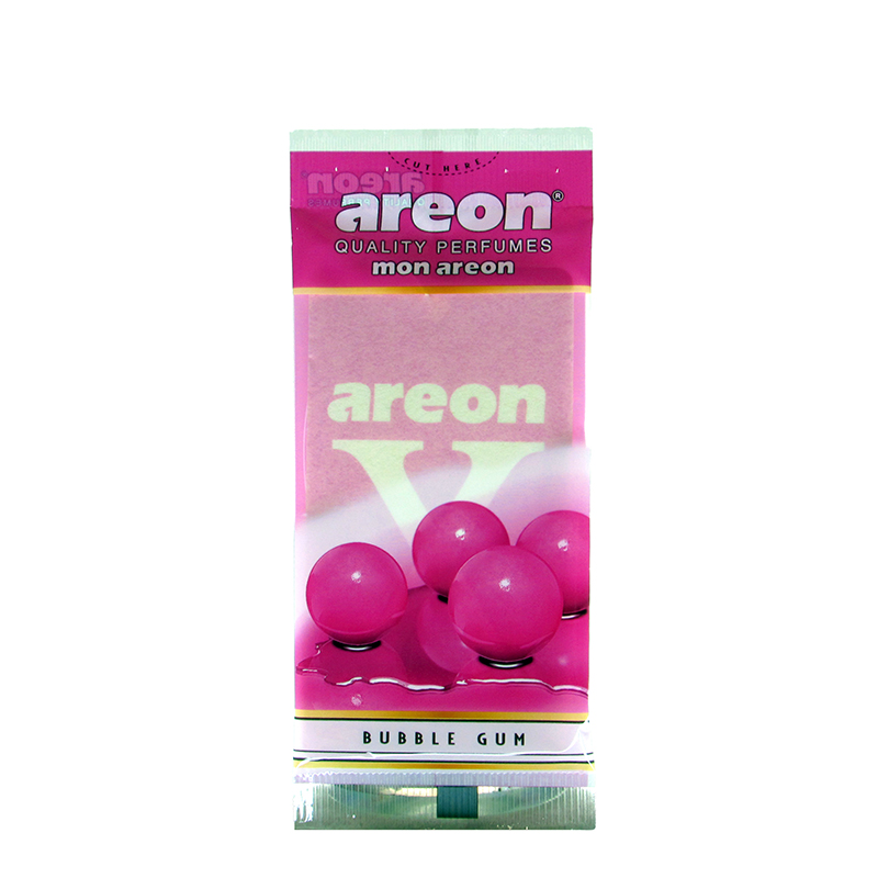 خوشو کننده کارتی areon X design mon با رایحه Bubble Gum