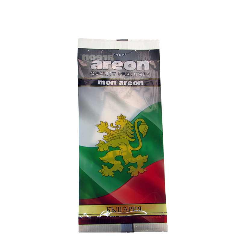 خوشبو کننده کارتی Areon country designs با رایحه Bulgaria