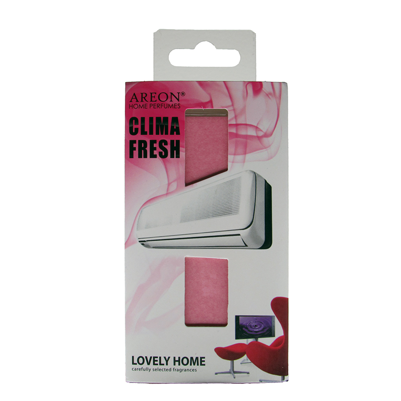 خوشبو کننده کولر گازی Areon Clima Fresh با رایحه LOVELY HOME