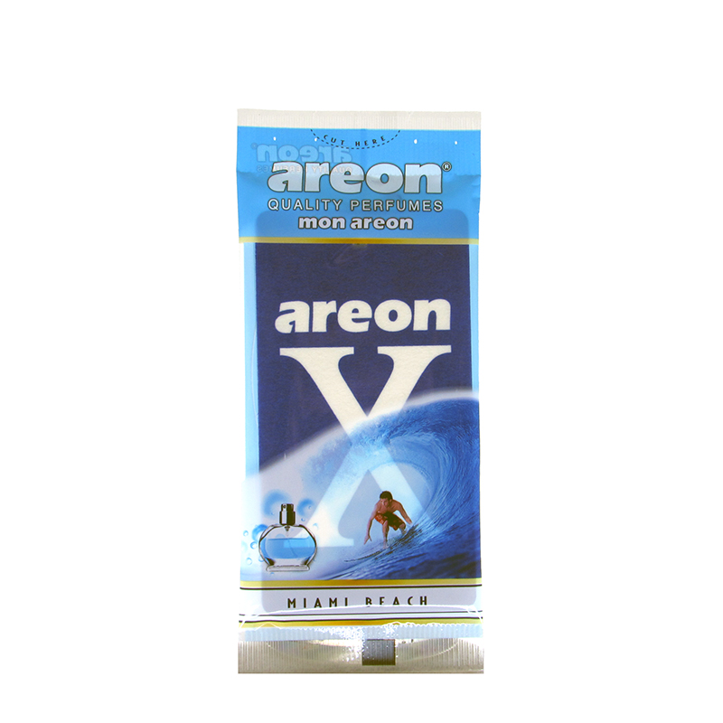خوشو کننده کارتی areon X design mon با رایحه Miami Beach