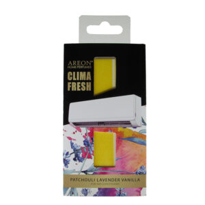 خوشبو کننده کولر گازی Areon Clima Fresh با رایحه PATCHOULI LAVENDER VANILLA