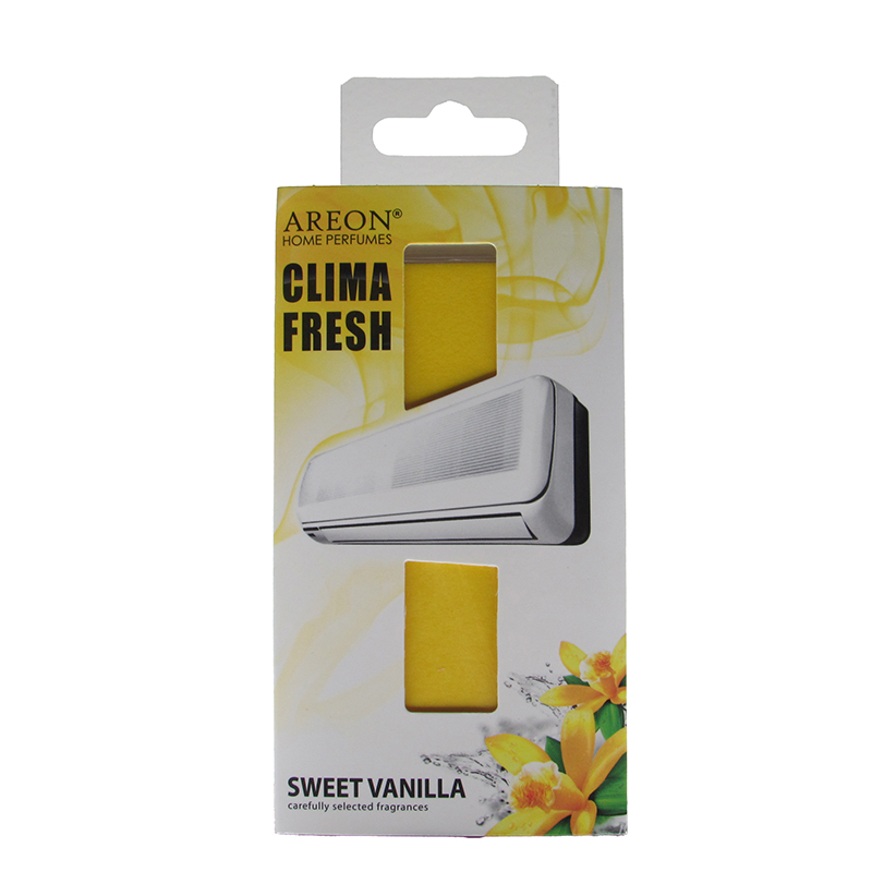 خوشبو کننده کولر گازی Areon Clima Fresh با رایحه SWEET VANILLA