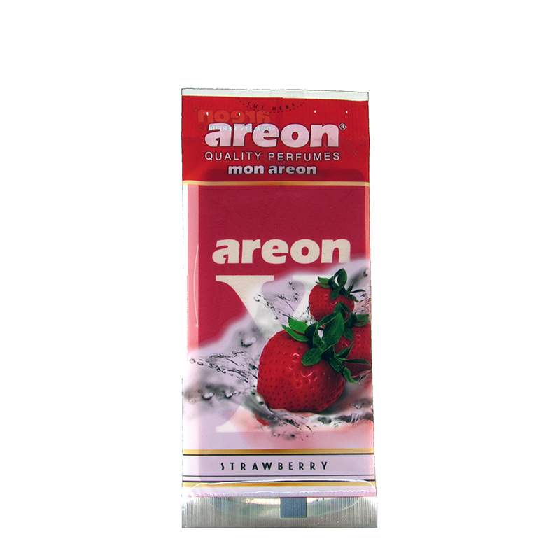 خوشو کننده کارتی areon X design mon با رایحه Strawberry