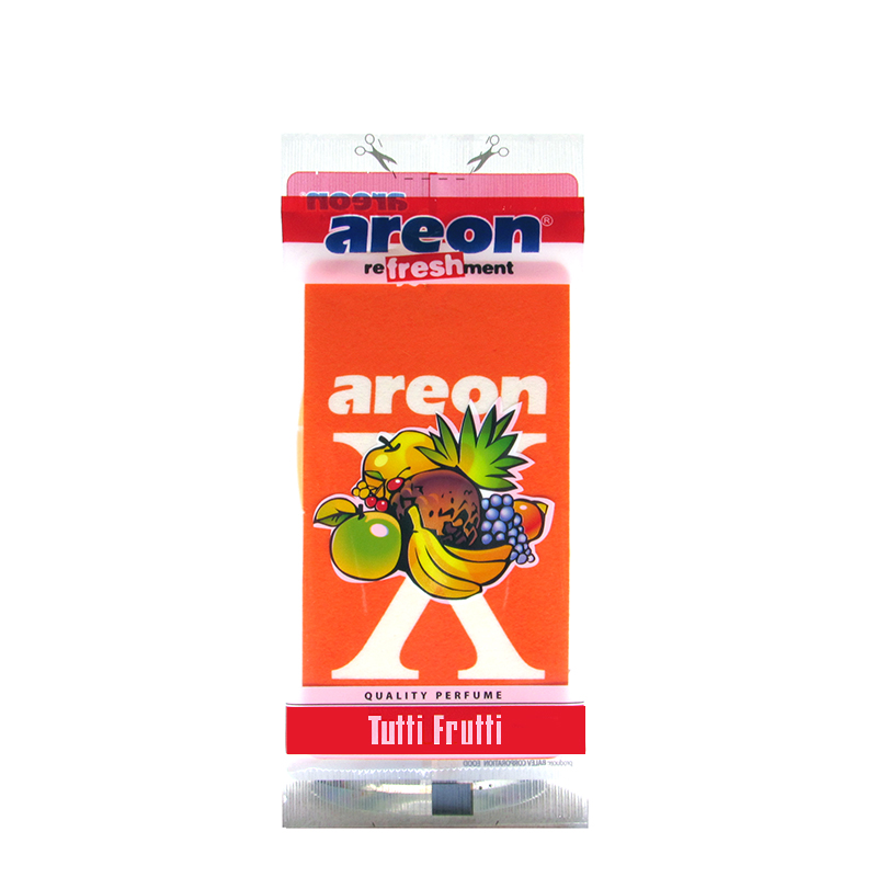 خوشو کننده کارتی areon X design mon با رایحه Tutti Frutti