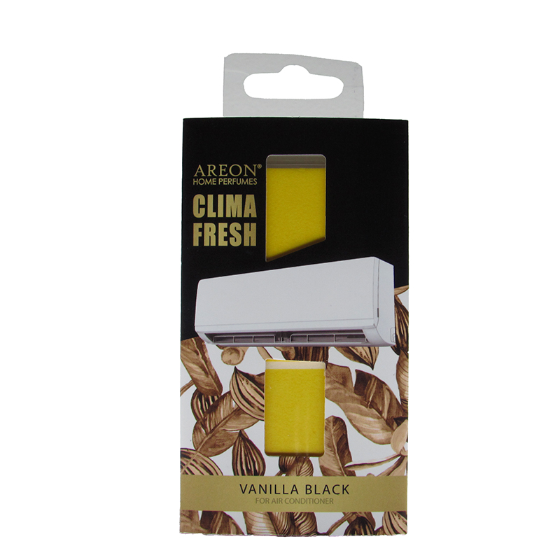 خوشبو کننده کولر گازی Areon Clima Fresh با رایحه VANILLA BLACK
