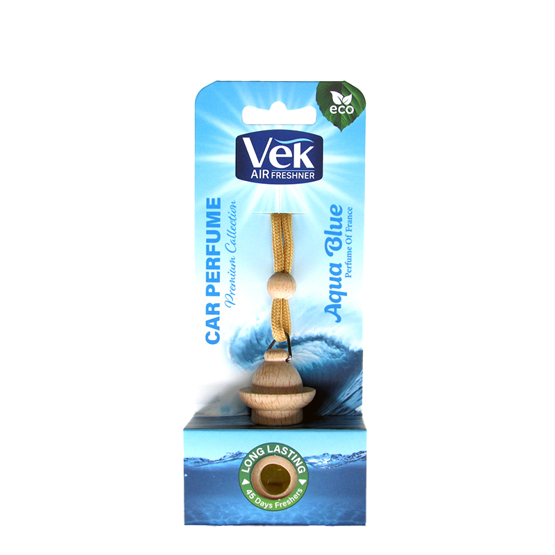 خوشبو کننده آویز برند vek با رایحه aqua blue