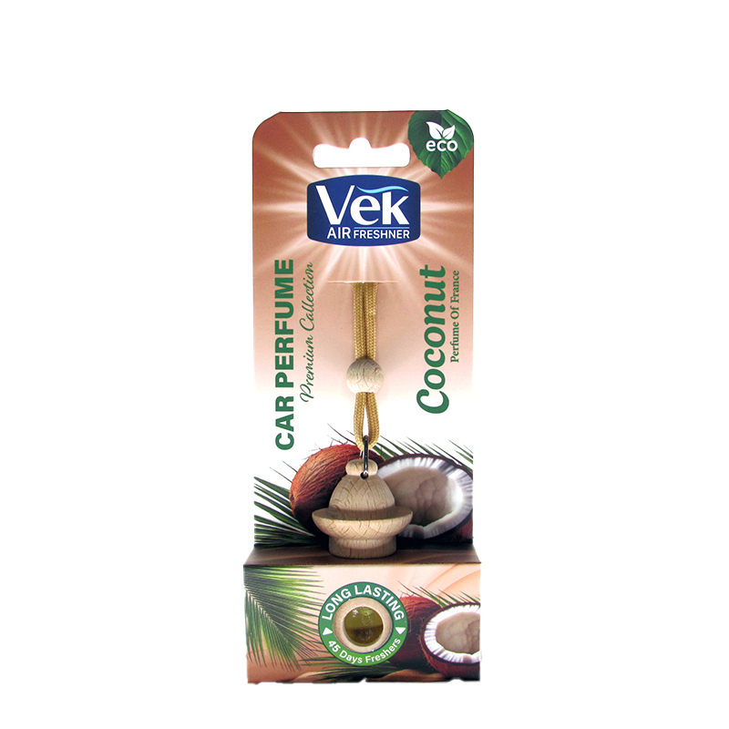 خوشبو کننده آویز برند vek با رایحه coconut