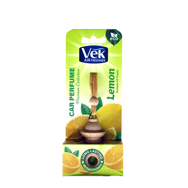 خوشبو کننده آویز برند vek با رایحه lemon