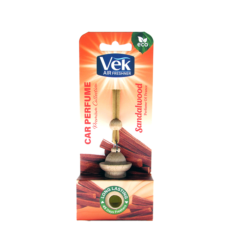 خوشبو کننده آویز برند vek با رایحه sandalwood