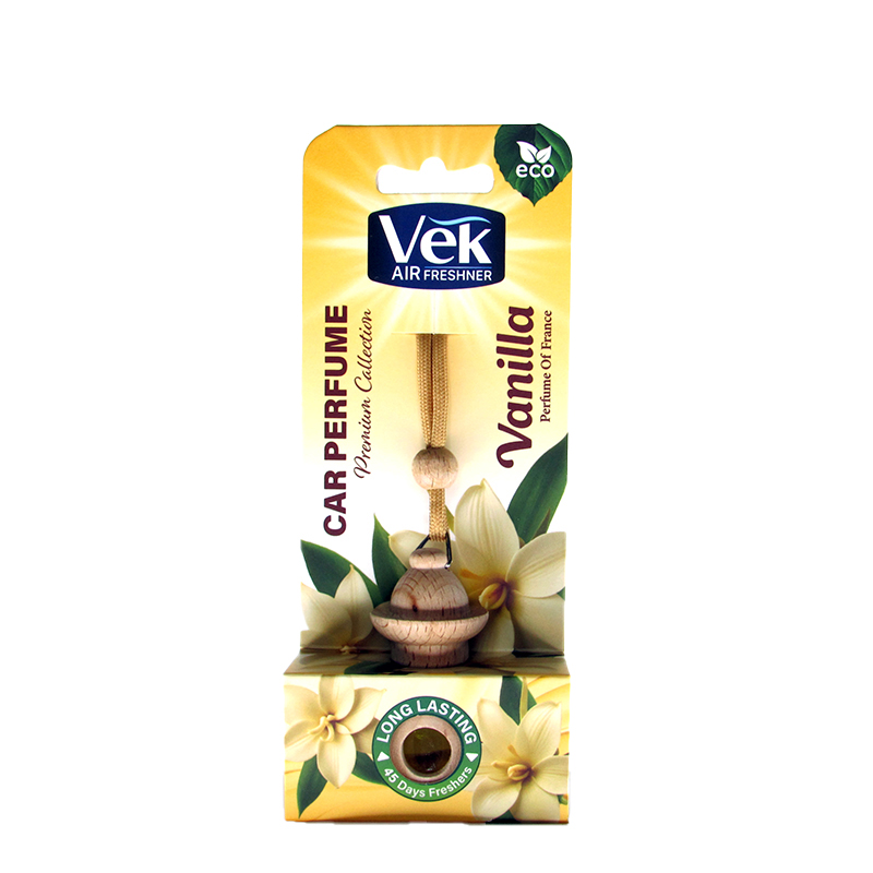 خوشبو کننده آویز برند vek با رایحه vanilla