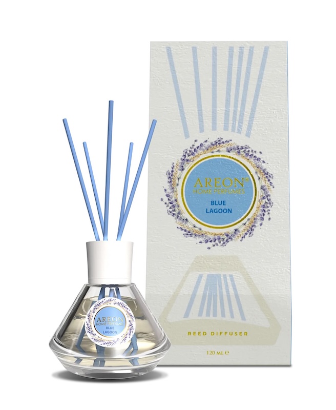 خوشبو کننده خانگی ۱۲۰ میل کالکشن Perfumes with lavender با رایحه Blue-lagoon