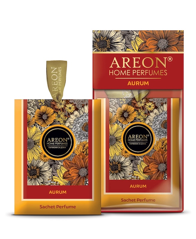ساشه خوشبو کننده آرئون پریمیوم با رایحه Aurum