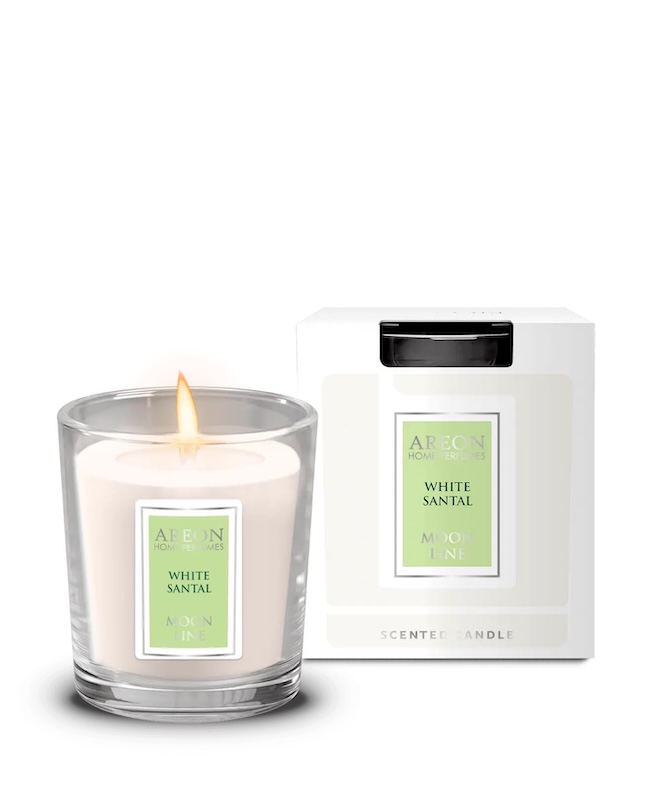 شمع خوشبوکننده سری Moon Line با رایحه White-santal