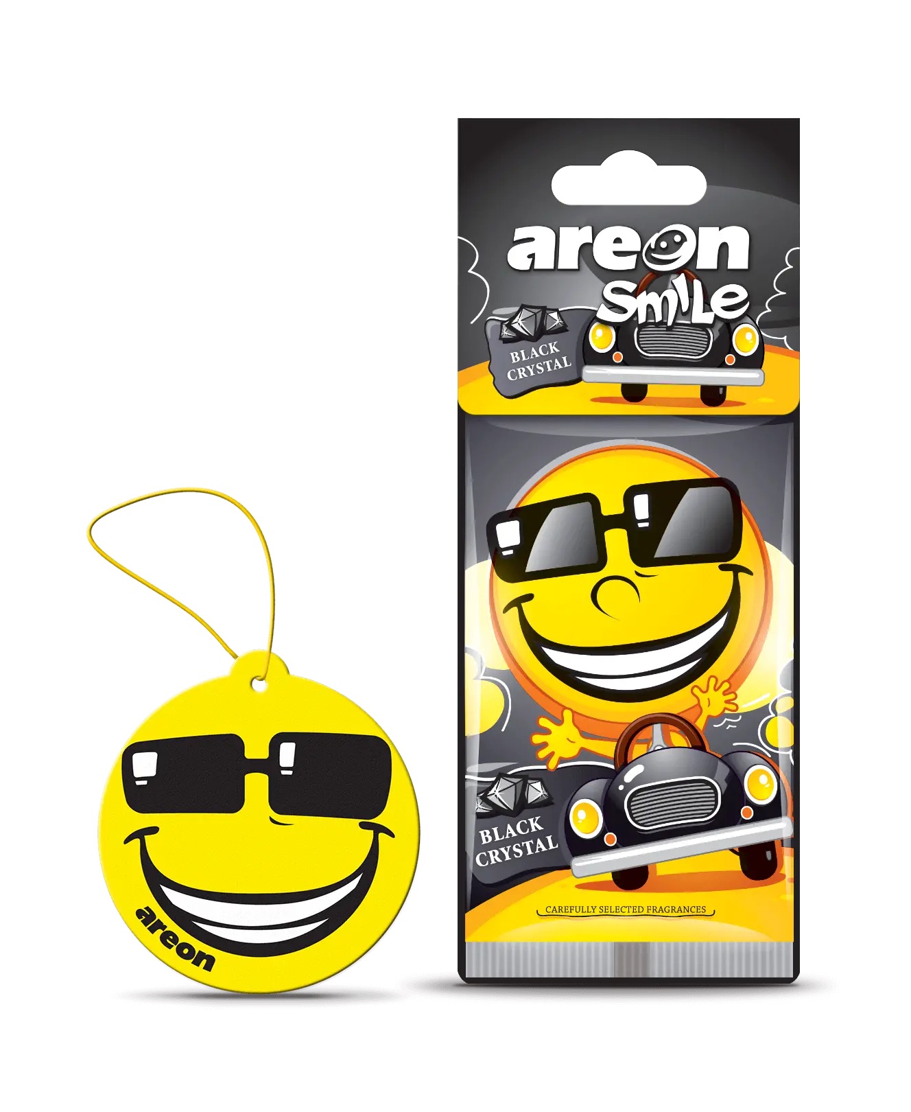 Areon-Smile-Paper-Black-Crystal